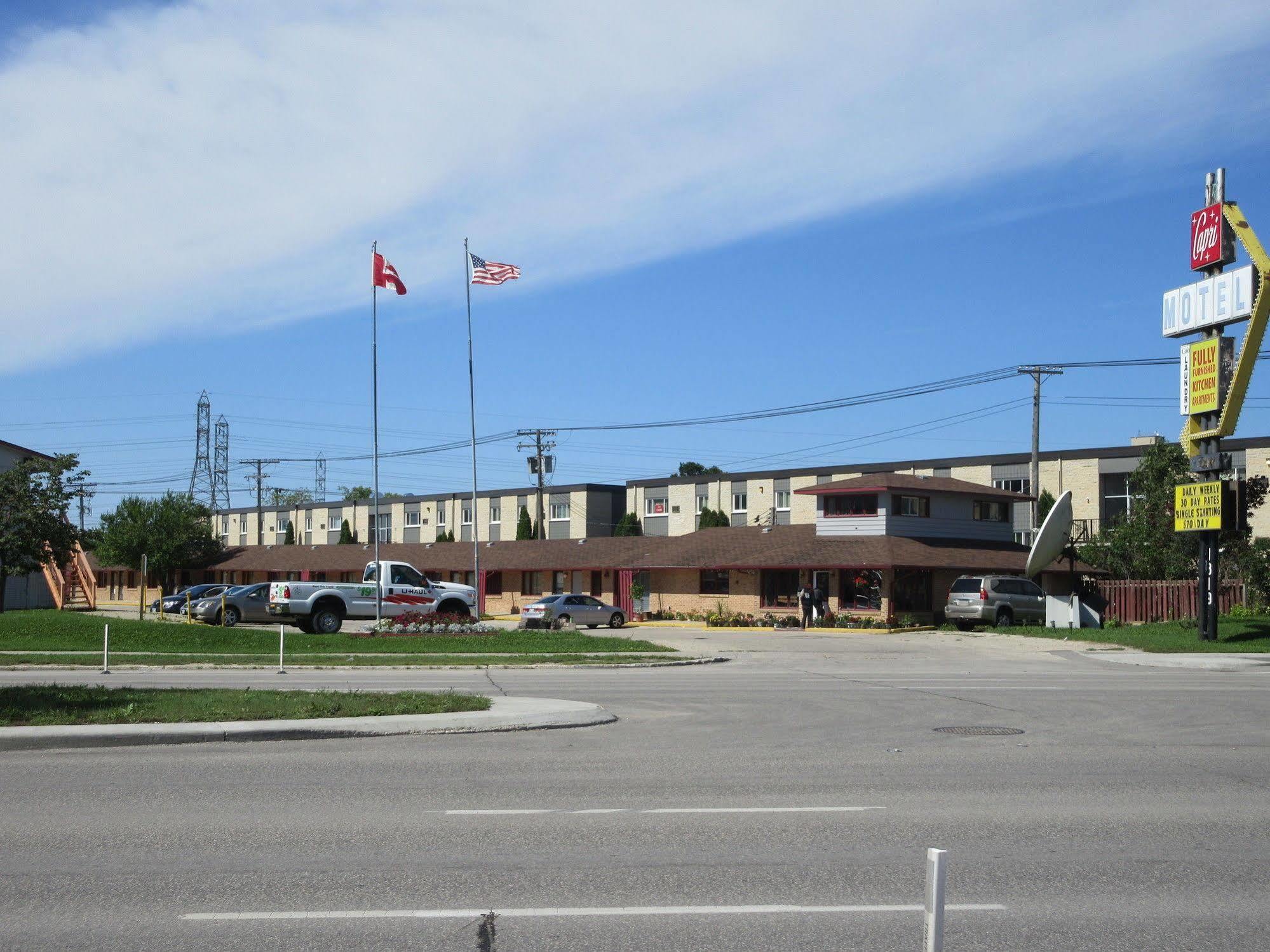 The Capri Motel Winnipeg Exterior foto